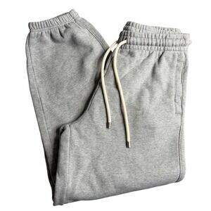 drew basics Sweatpants Men's Medium Gray‎ Fleece Jogger Drawstring Lounge